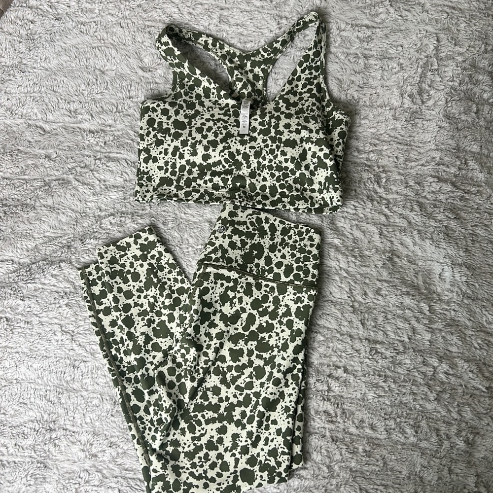 Sage brand athletic set
